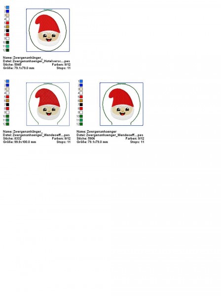 Stickdatei "Pilzhaus" Haustürschild ITH 18x30cm