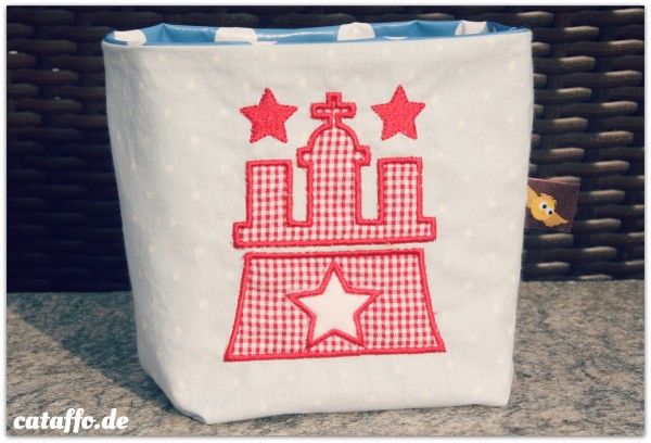 Stickdatei Hamburger Allerlei- Hamburgzeichen Stern 10x10cm