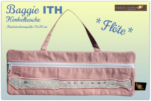 ITH Embroidery design "Baggie" 5.1" x 11.8" "Complete collection"