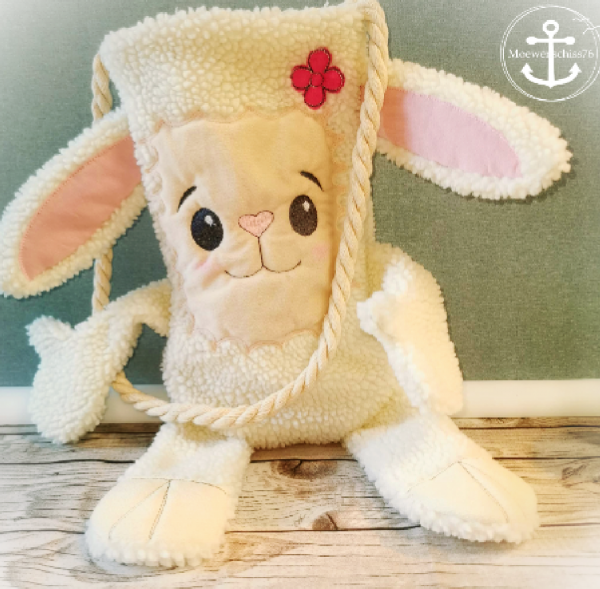 Stickdatei ITH Lammtasche "Lara" für Rahmen ab 16x26 cm