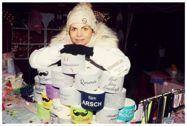 Klorollensprüche - Stickdatei 10x10 cm