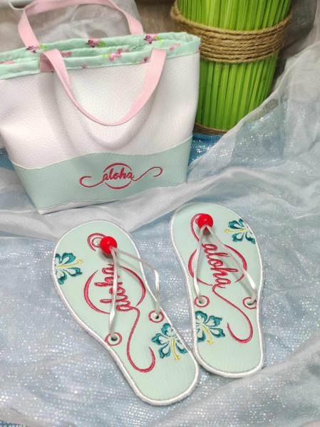 ITH Flipflops from 3.9" x 3.9" frame