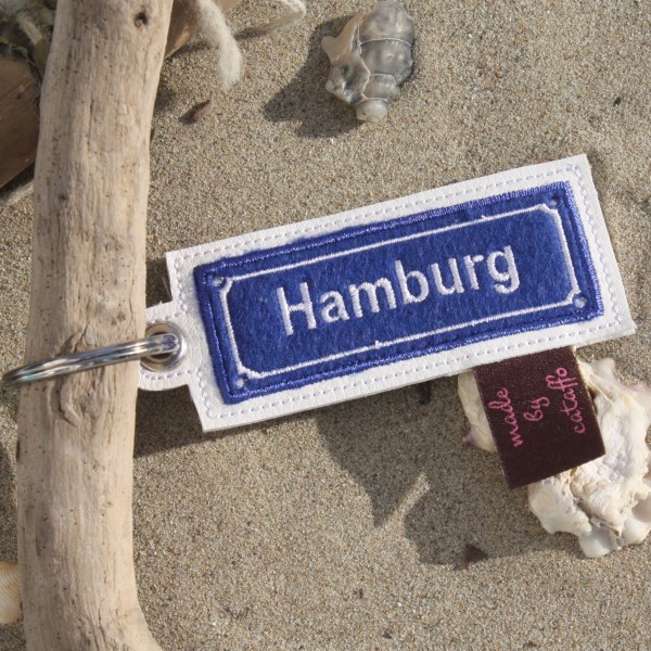 Stickdatei Schlüsselanhänge Nostalgieschilder