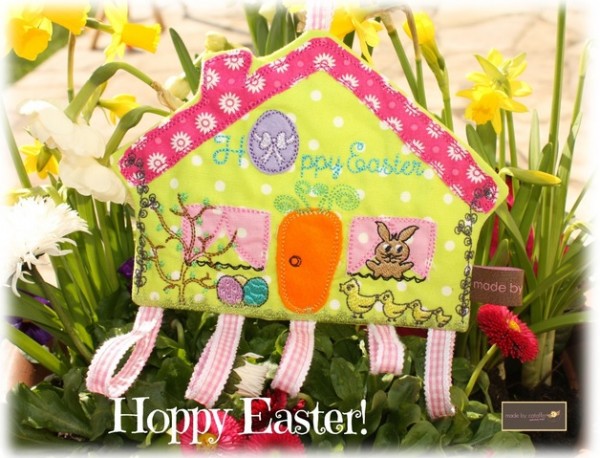 Embroidery design Hoppy Easter GROSS ITH