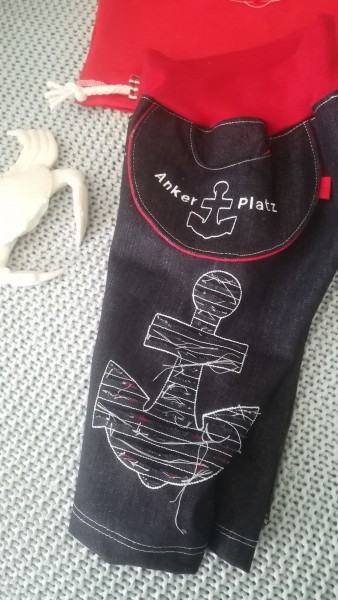 Embroidery design "Anchor" ITH for 4 x 4 " hoop