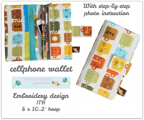 Stickdatei "Handybörse" ITH 20x26 cm