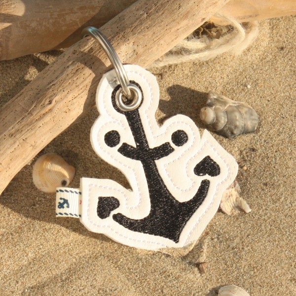 Stickdatei Schlüsselanhänger 6 maritime Designs - SuperSet!