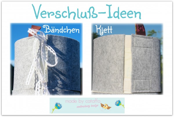 Klorollensprüche - Stickdatei 10x10 cm