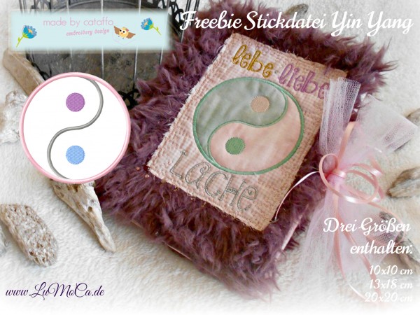 Free embroidery design yin-yang symbol - taijitu