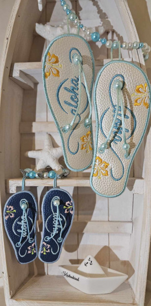 ITH Flipflops from 3.9" x 3.9" frame