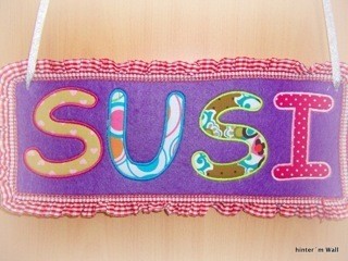 Stickdatei ABC Applikation Alphabet für 10x10