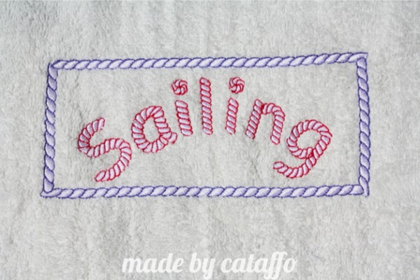 Stickdatei It´s Flip Flop Time für 13x18cm