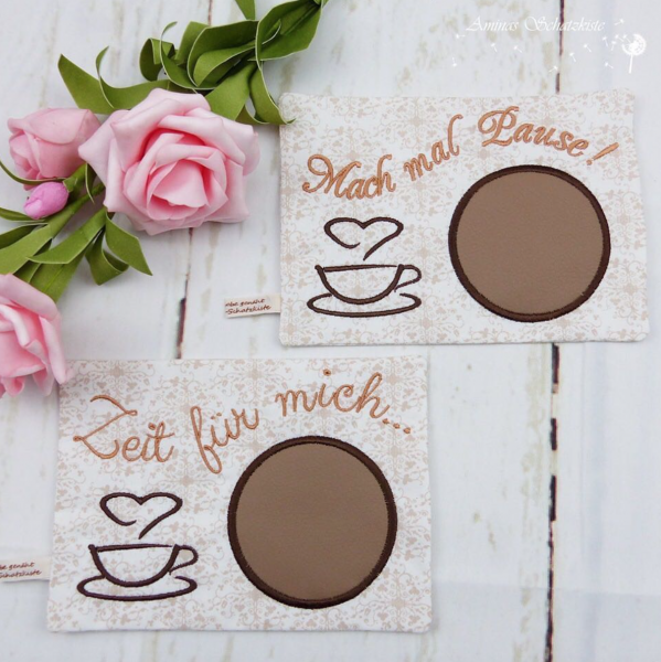 Stickdatei für Mug Rugs ITH - für 13x18 cm