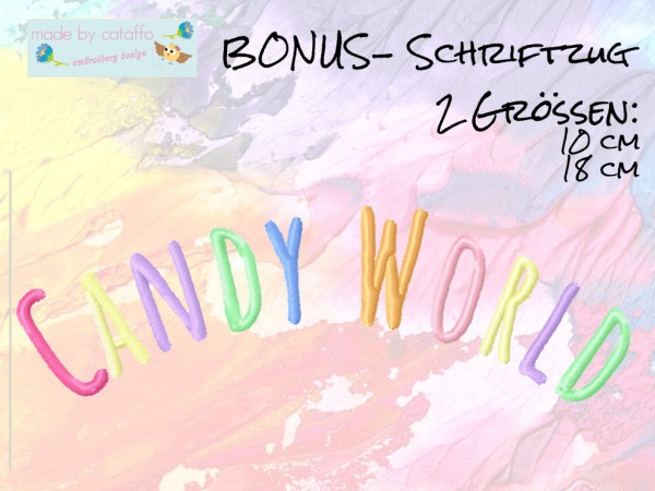 Stickdatei Negativ-Applikation "Keule" ab 10 x 10 cm