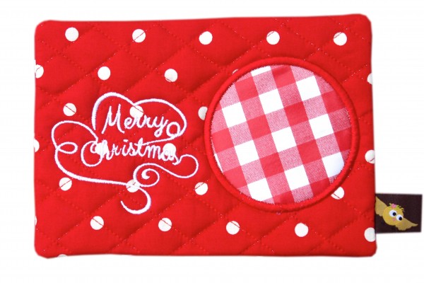 Stickdatei für Xmas Mug Rugs ITH 13x18 cm