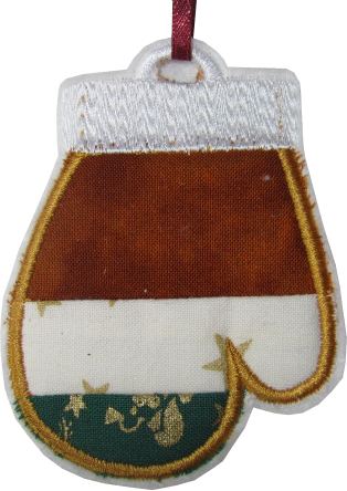 Stickdatei Weihnachtsbaumler- 21 Anhänger