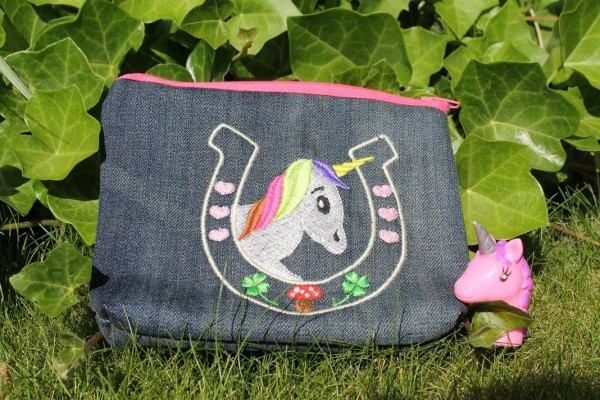 Einhornserie Stickdatei Motive 10x10 cm