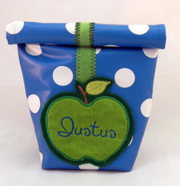 Stickdatei speaking lunchbags - Sprüche