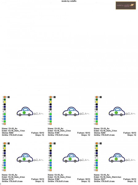Stickdatei Brummi 13x18 cm