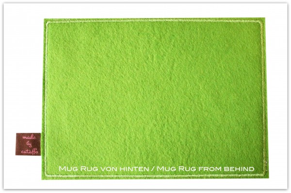 Embroidery file "Mug Rugs" ITH 5.1 x 7" with satin border