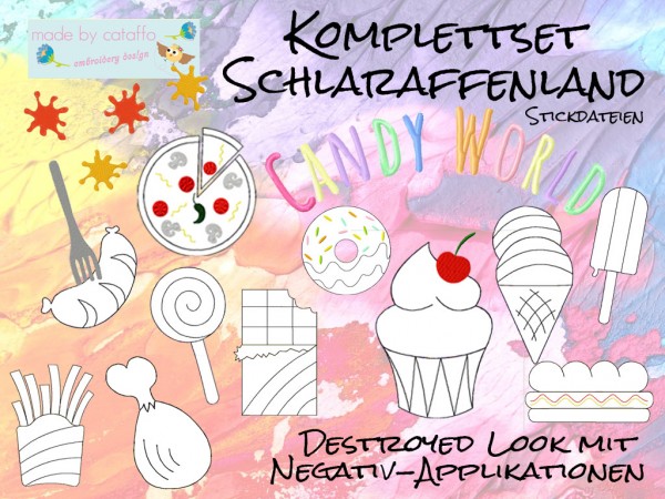 Embroidery design "Complete Set" ITH for 4 x 4 " hoop