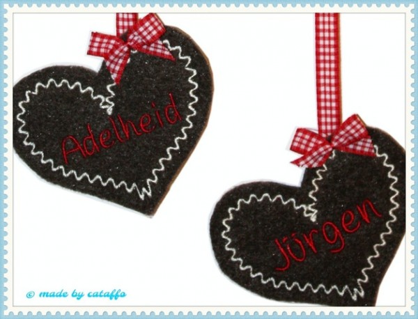 Stickdatei "Knusper Knäuschen" Haustürschild 18x30cm