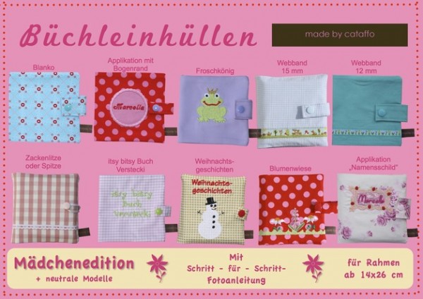 Stickdatei Minibuchhülle ITH - Komplettpaket