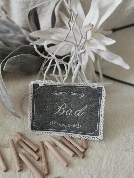 "Shabby Türschilder" ITH Stickdatei 13x18 cm