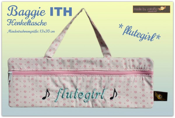 ITH Embroidery design "Baggie" 5.1" x 11.8" "Complete collection"