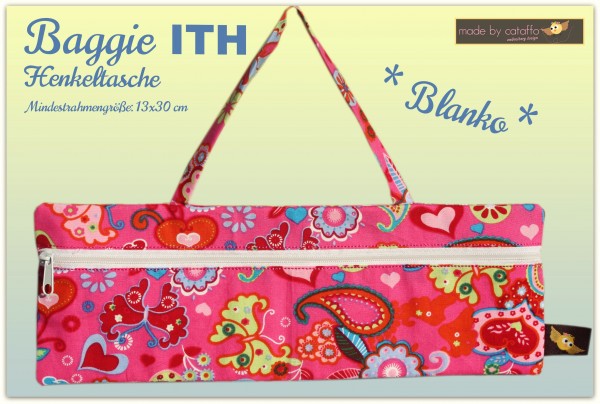 ITH Embroidery design "Baggie" 5.1" x 11.8" "Complete collection"