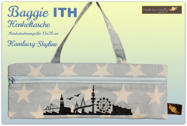 ITH Embroidery design "Baggie" 5.1" x 11.8" "Complete collection"