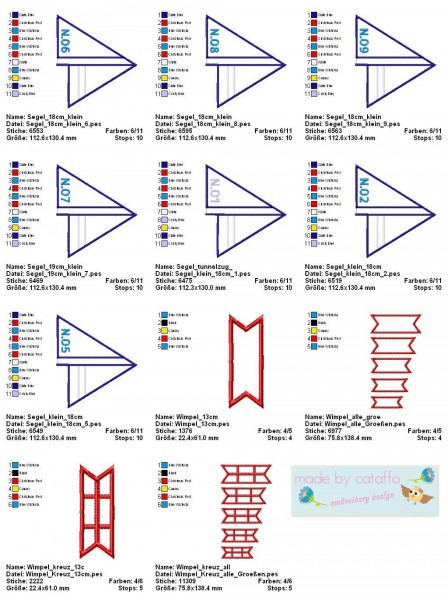 "Boot 3D" ITH Stickdatei / Größe **M** 13x18 Rahmen