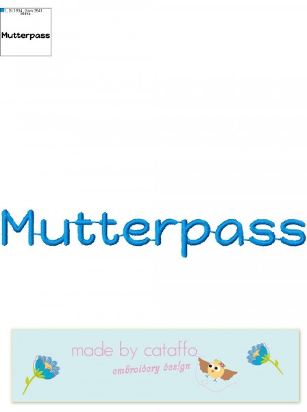 Embroidery design "cellphone wallet" ITH 6.2 x 10.2 " hoop