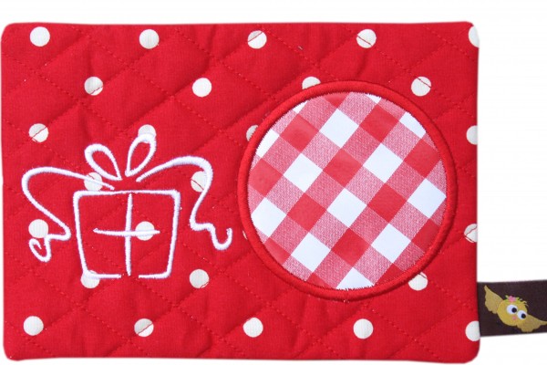 Stickdatei für Xmas Mug Rugs ITH 13x18 cm