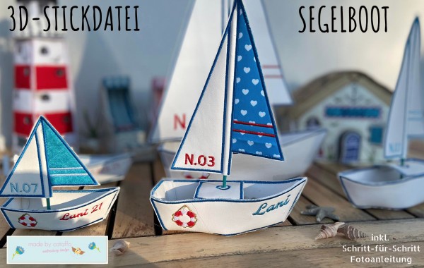 Boat 3D *sizeX L* 7.8x11" frame