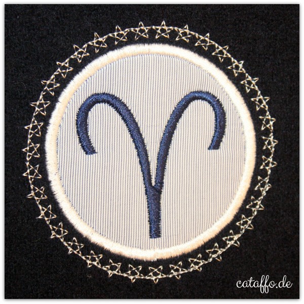 Stickdatei Sternzeichensymbole