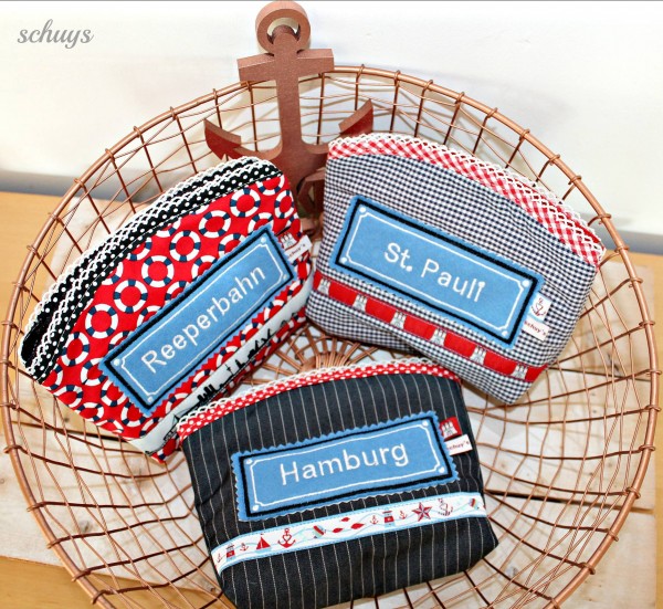 Stickdatei Hamburger Allerlei 13x18cm Nostalgieschilder