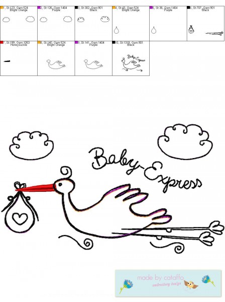 Embroidery design "cellphone wallet" ITH 6.2 x 10.2 " hoop