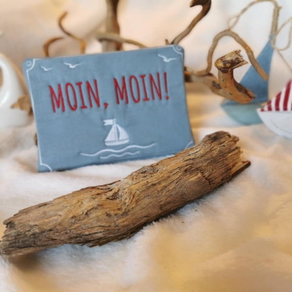 "Maritime Türschilder" ITH Stickdatei 13x18 cm