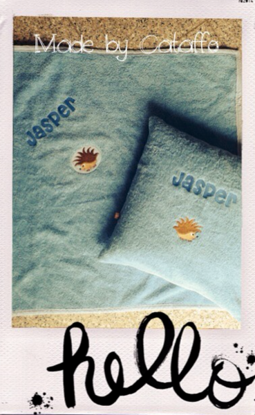 Free Embroidery design *Iggy, the hedgehog*