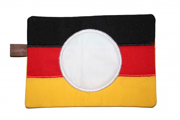 Stickdatei für Flaggen Mug Rugs - für 13x18 cm