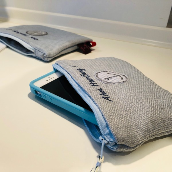 Stickdatei Anker Doodlekreis ab 10x10 cm Rahmen