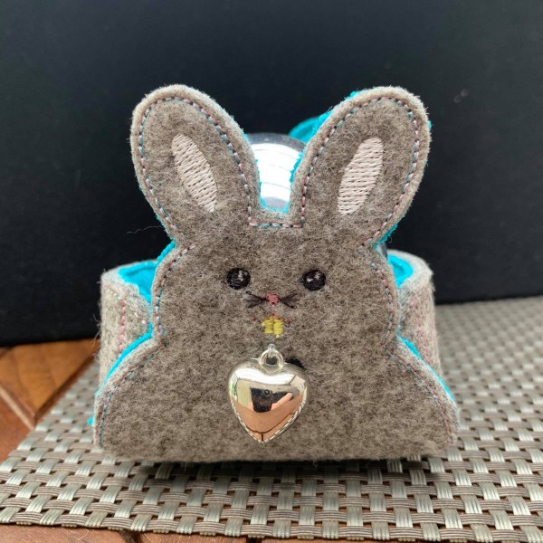 Embroidery file 6.3x10.3"Bunnybox from 5x7" including craft sheet