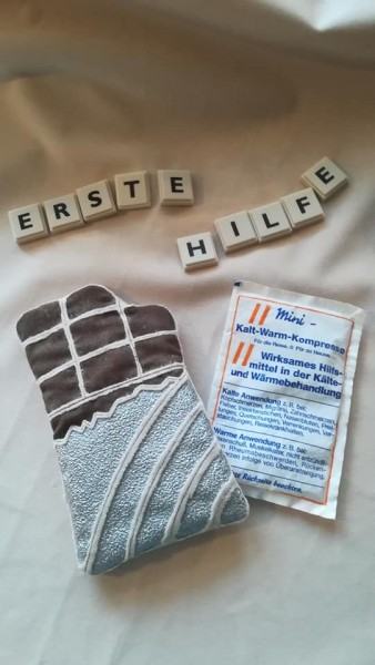 Stickdatei Negativ-Applikation "Schokolade" ab 10 x 10 cm