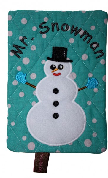 Embroidery design for Weihnachts-Mug Rugs ITH