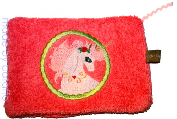 Stickdatei für Waschlappen ITH - für 13x18 cm