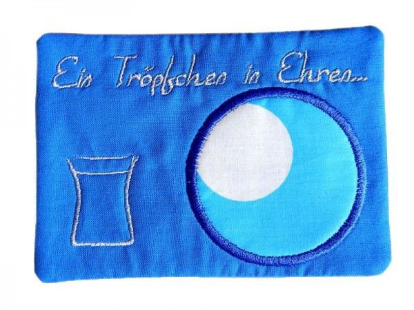 Stickdatei für Party Mug Rugs ITH - für 13x18 cm