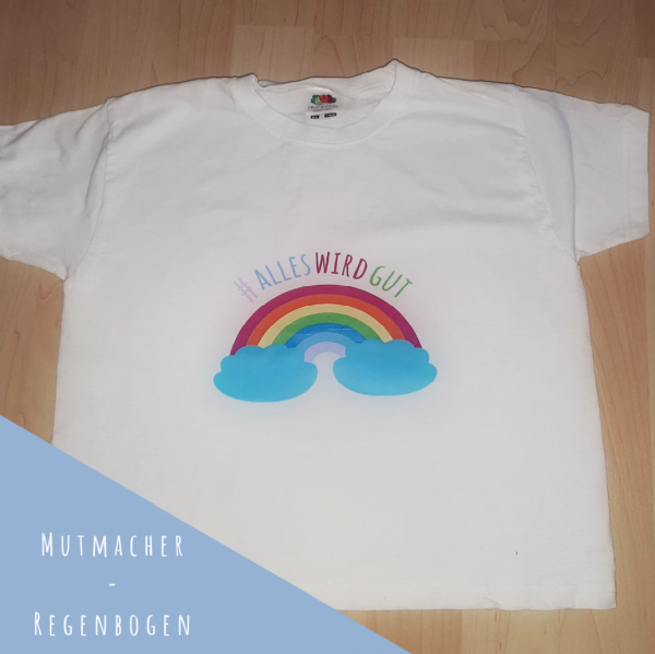 Free cutting file *#itwillbeok* and encouragement rainbow