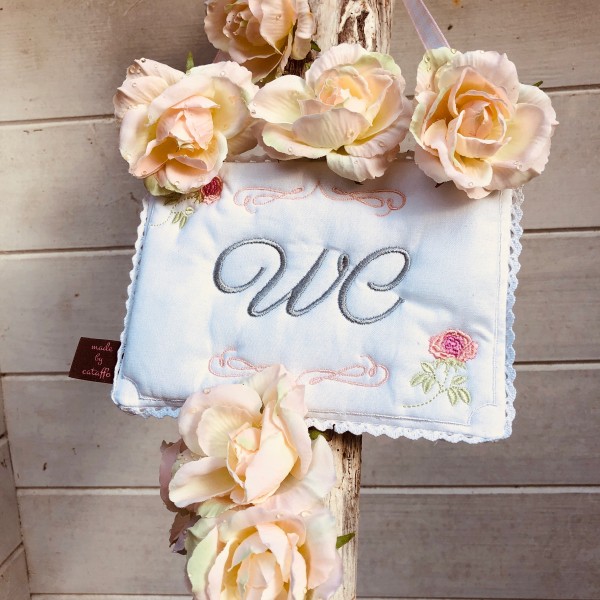 "Shabby Türschilder" ITH Stickdatei 13x18 cm