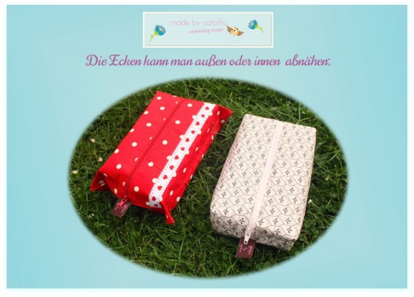 Stickdatei Feuchttücher *Ahoibanner mit Anker und Kordel* - 18x30 cm